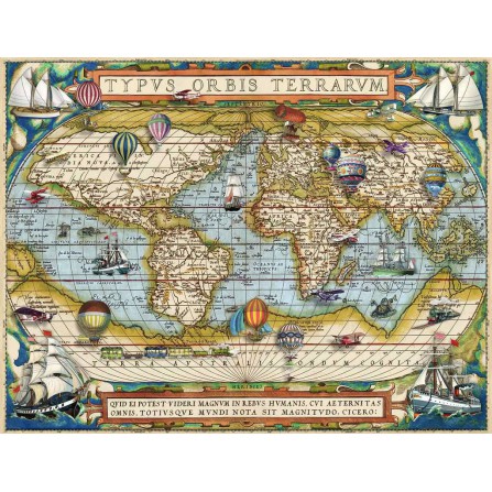 Alrededor del mundo puzzle 2000 pz