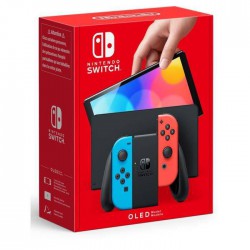 Consola Nintendo Switch OLED Edition - Azul Neon Rojo Neon