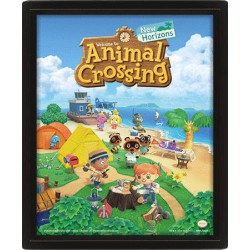 Cuadro 3D Animal Crossing New Horizons