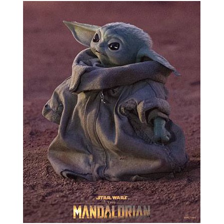 Cuadro 3D Grogu - The Mandalorian