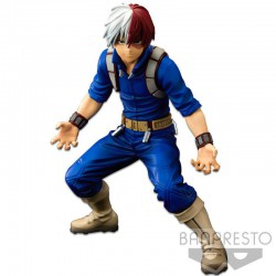 Figura The Shoto Todoroki The Brush Banpresto World figure Colosseum Super Master Stars Piece My Hero Academia 21cm