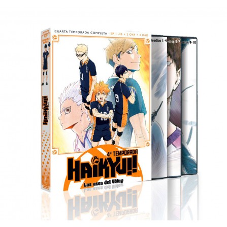 Haikyu Temporada 4 Episodios 1-25 + 5 - DVD
