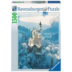 Neuschwanstein invierno puzzle 1500 pz