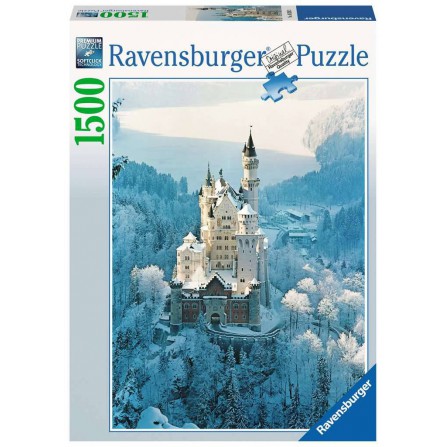 Neuschwanstein invierno puzzle 1500 pz