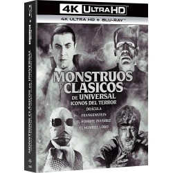 Monstruos clásicos Pack (4K UHD + BD)