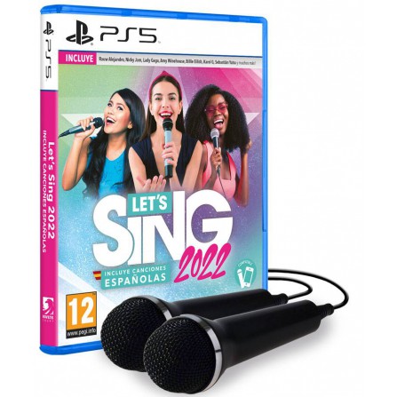 Lets Sing 2022 + 2 Micrófonos - PS5