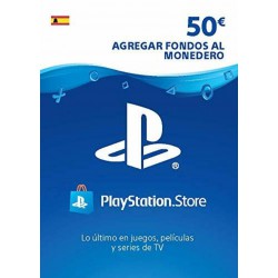 Tarjeta prepago 50€ PlayStation Store (PS3-PS4-PS5) - PS5