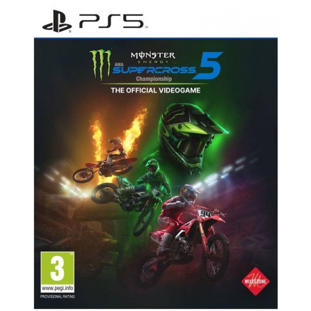 Monster Enery Supercross - The Official Videogame 5 - PS5