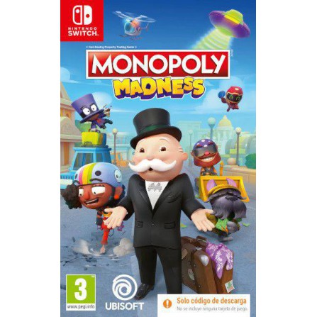 Monopoly Madness (Code in a Box) - SWI