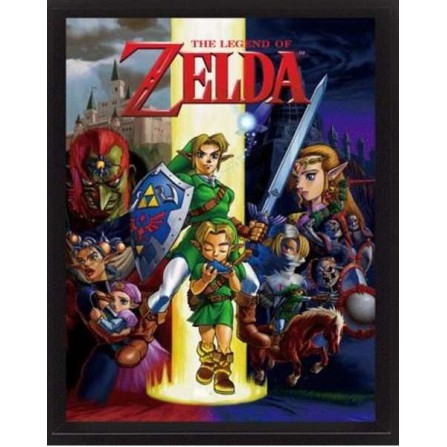 Cuadro 3D The Legend of Zelda