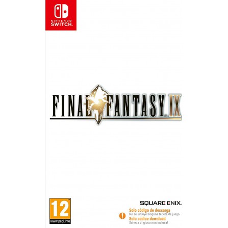 Final Fantasy IX Code in Box - SWI