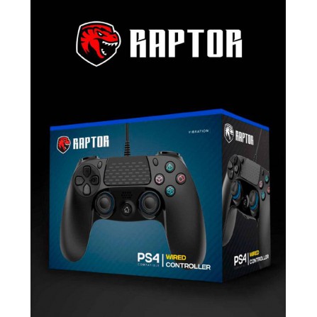 Mando con cable Raptor - PS4