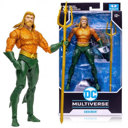 Figura Aquaman - Endless Winter - Multiverse DC Comics 18cm