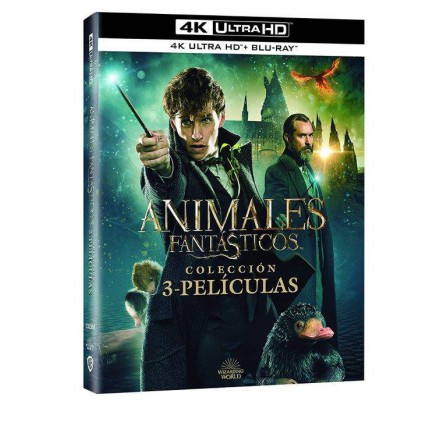 Animales Fantásticos - Colección 3 Películas Ultra HD