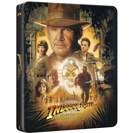 Indiana Jones y el Reino de la Calavera de Cristal (Steelbook 4K UHD + BD)