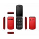 Teléfono Qubo X209 2.4" Rojo