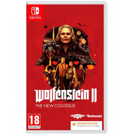 Wolfenstein II New Colossus (Code in a box) - SWI