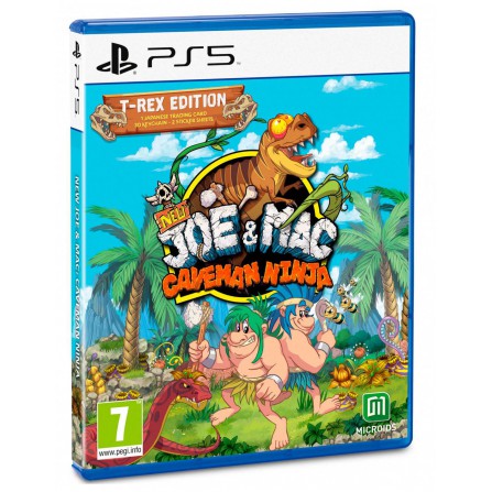 New Joe and Mac - Caveman Ninja T-Rex Edition - PS5