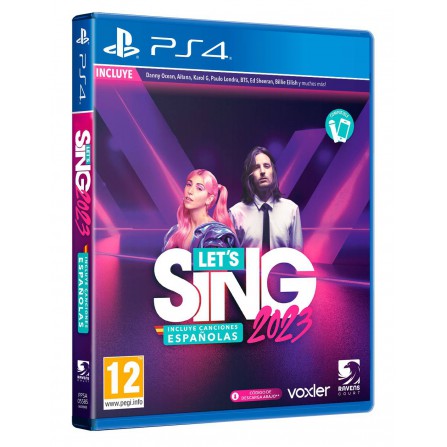 Lets Sing 2023 + Canciones españolas - PS4