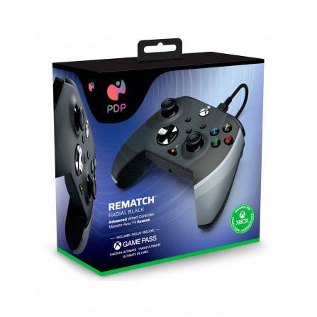 Controller wired Rematch Radial Black - XBSX