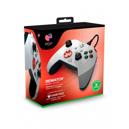 Controller wired Rematch Radial White - XBSX