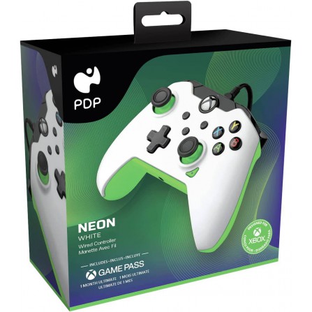 Controller wired neon white - XBSX