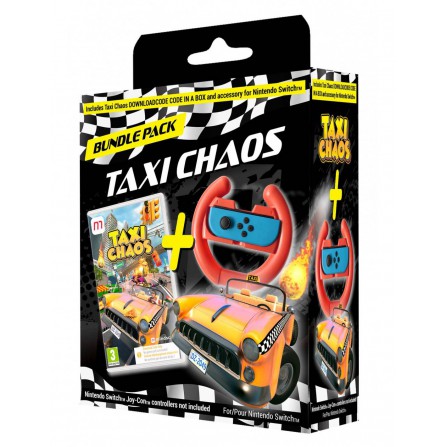 Taxi Chaos Racing + Volante (Code in box) - SWI