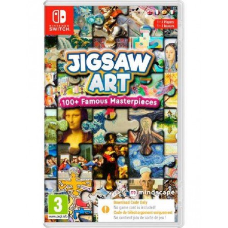Jigsaw Art - 100+ Famous Masterpieces (Code in Box) - SWITCH