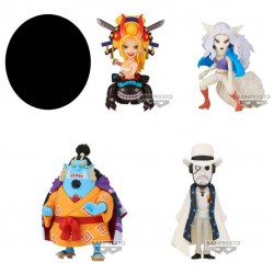 Pack 12 Figuras World Collectable - Wanokuni Onigashima 4 - One Piece 4cm