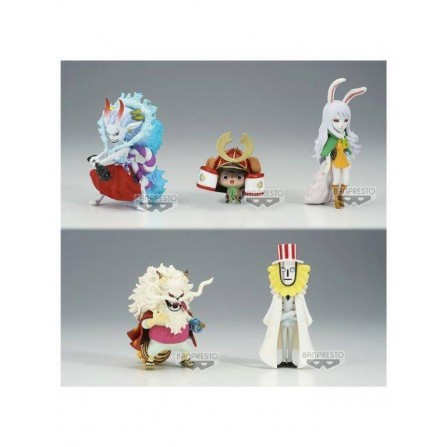 Surtido 12 Figuras One Piece World Collectable Wanokuni Onigashima 7