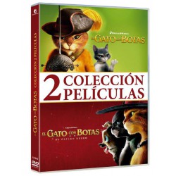 El gato con botas pack 1-2 - DVD