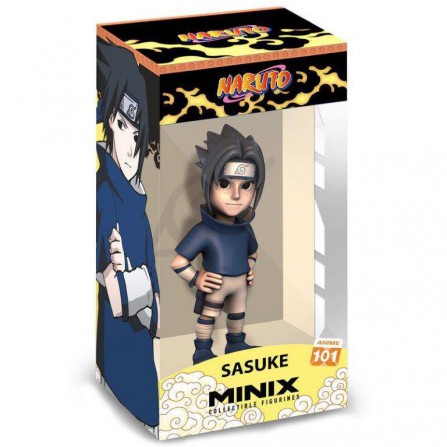 Figura Minix Sasuke Uchiha Naruto Shipudden 12cm