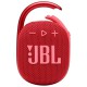 Altavoz portátil JBL Clip 4 BT Rojo
