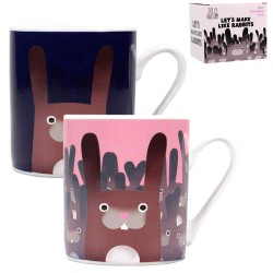 Jolly Awesome - Taza Termica - Rabbits Conejos 40Cl 