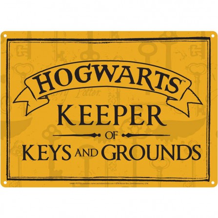 Harry Potter - Placa - Keeper Of Keys 