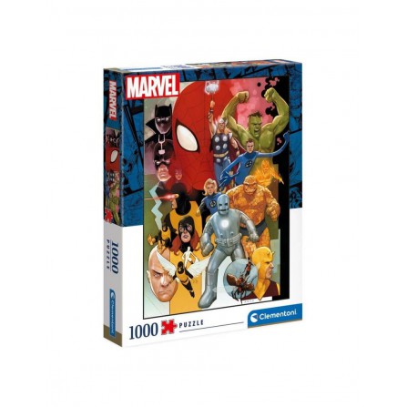 Marvel - Puzzle - 1000 Piezas Años 80