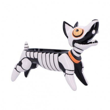 Figura Nemesis Now Diego Dog con bandeja portaobjetos 22cm