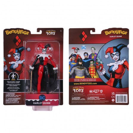 Dc Comics - Figura - Flexible Harley Quinn Jester