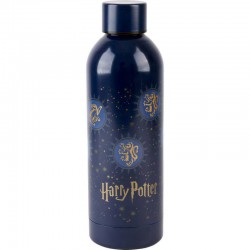 Harry Potter - Botella - Acero Inoxidable Azul Marino/Dorado 750
