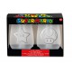 Super Mario - Vaso - Set De 2 Cristal B 510Ml 