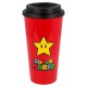 Super Mario - Vaso - Cafe Doble Pared 520 Ml 