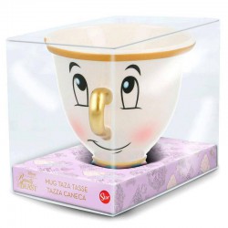 Disney - Taza - 3D 190 Ml Chip La Bella Y La Bestia 