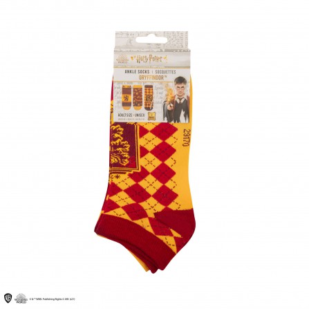 Harry Potter calcetines 3 uds tobillo Gryffindor