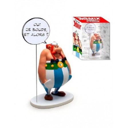 Figura Asterix Obelix Oui Je Boude 18,5cm