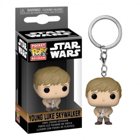 Llavero POP Star Wars Obi Wan Young Luke Skywalker