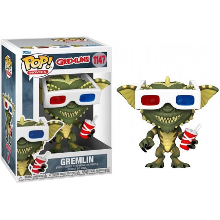 Figura Gremlins with 3D Glasses