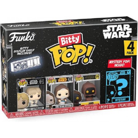 Figura  Bitty POP 4 Pack Star Wars Luke Skywalker Funko Pop 