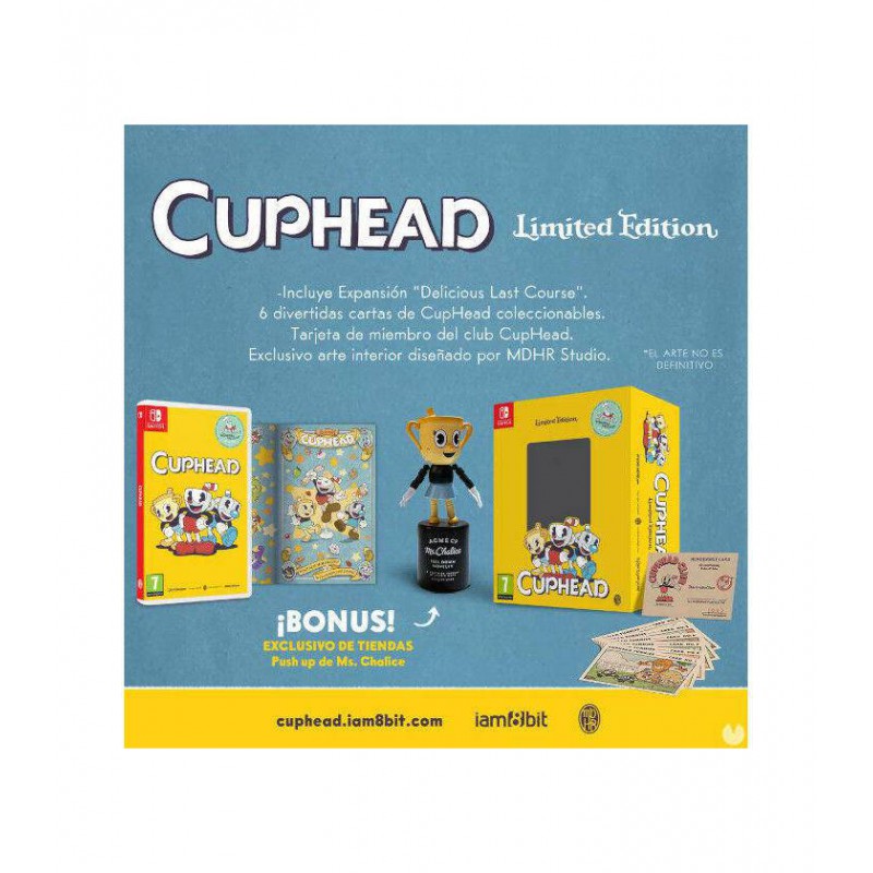 Cuphead Nintendo Switch Game Cuphead Physical Edition Revealed