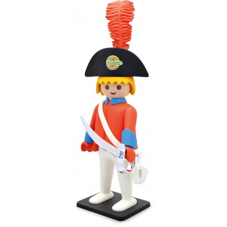 Figura de Coleccionista Vintage Playmobil: El Oficial De Los Casacos Rojos