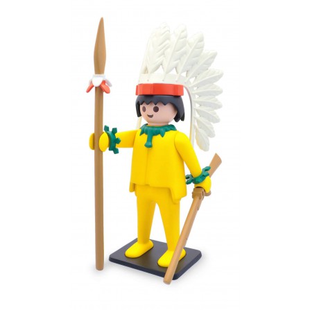 Figura de Coleccionista Vintage Playmobil: El Jefe Indio